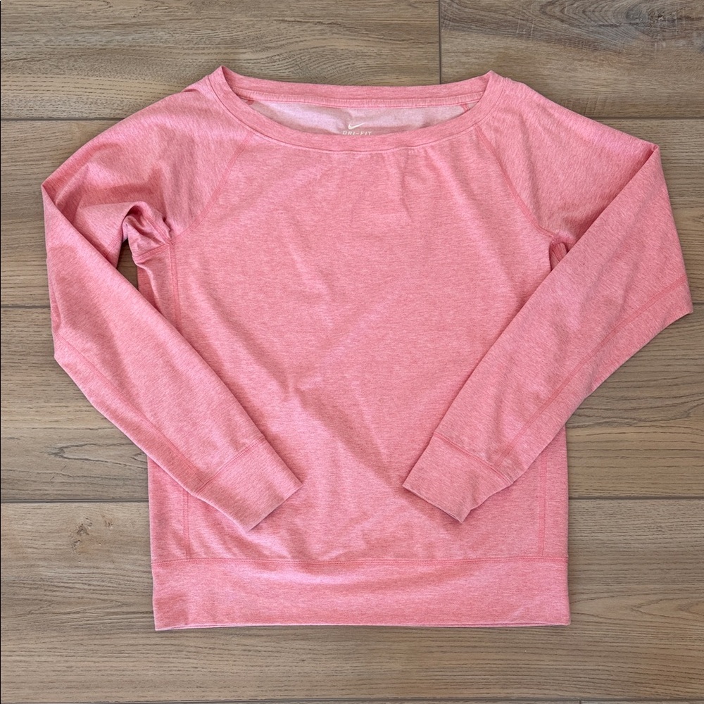 Nike Long Sleeve Coral T-Shirt